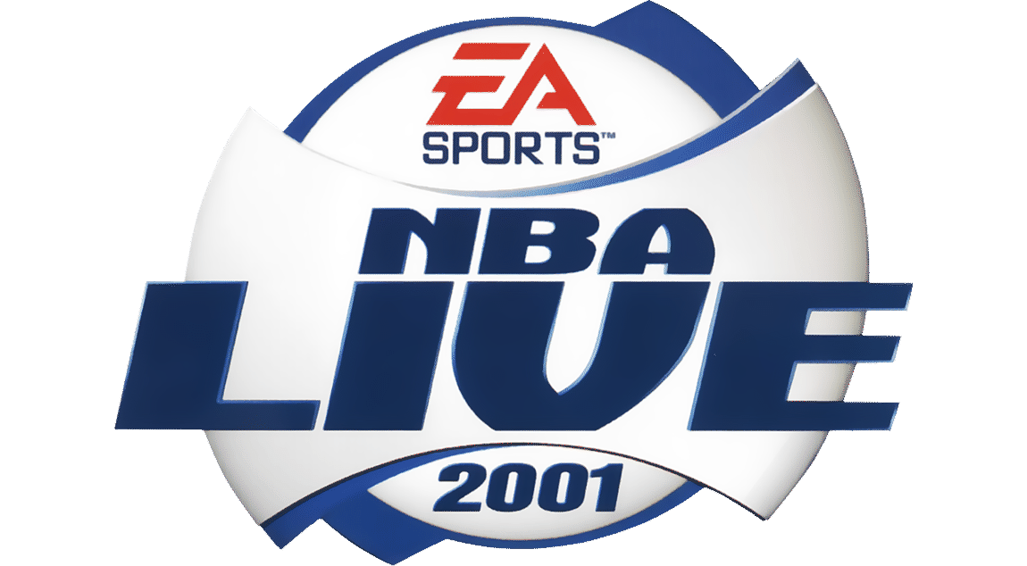 NBA Live 2001 logo for Playstation
